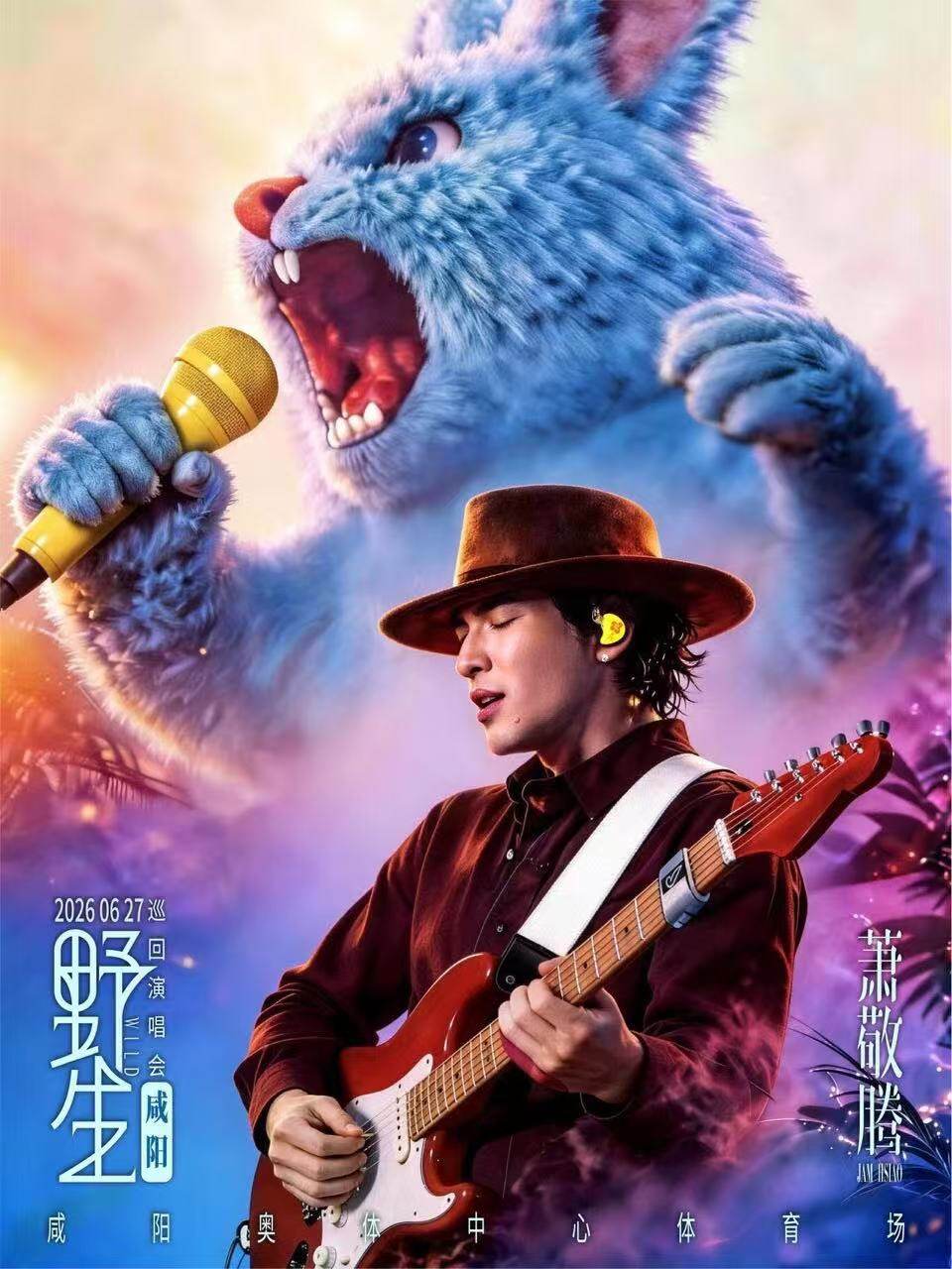 【咸阳】萧敬腾2026 野生巡回演唱会--咸阳站